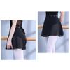 NEWCHAO Ballet Chiffon Wrap Skirts Dance Skirts for Women Girls Black Pink view 3