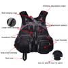 Waxaya Lightweight Fly Fishing Vest with Multi Pockets Adjustable Size Mesh Fishing Backpack for Men and Women (Black) view 3