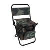 LEADALLWAY Fishing Chair with Cooler Bag Foldable Compact Fishing Stool,Camouflage view 1