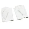 Long Keeper 4-11 Y Kids PU Leather Fingerless Gloves for Boys Girls Outdoor Sports Gloves (White) view 3