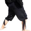 Svenine Side Tied Leg Warm Muang Cotton Buccaneer Pirate Swashbucker Pants, X-Small, Muang Cotton - Black view 2