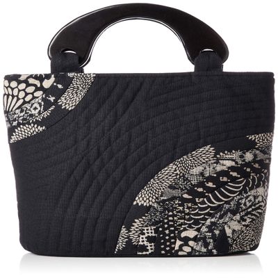 Faimeo TB-4199 Floral Print Bag, Small, Black
