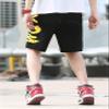 Letuwj Men's Beach Running Workout Training Shorts Black XXL view 2