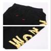 Letuwj Men's Beach Running Workout Training Shorts Black XXL view 4