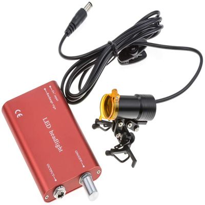 DOC.ROYAL Red Color Upgrade 5W Lab Medical Portable LED Headlight with Filter