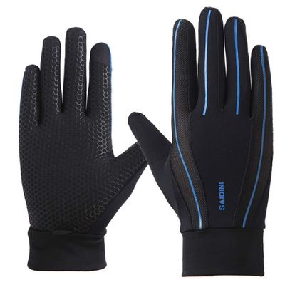 Unisex Breathable Non-slip Cycling Gloves Outdoor Touch Screen Gloves Anti-slip Sports Gloves Elastic Gym Gloves Mountain Road Bike Gloves Gel Palm Grip Riding Gloves MTB Gloves for Hiking Walking