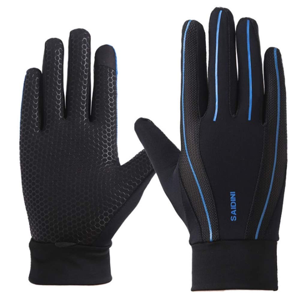 Unisex Breathable Non-slip Cycling Gloves Outdoor Touch Screen Gloves Anti-slip Sports Gloves Elastic Gym Gloves Mountain Road Bike Gloves Gel Palm Grip Riding Gloves MTB Gloves for Hiking Walking