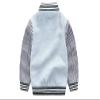 Kids Winter Coat for Baby Boy Striped Denim Jacket Winter Coat for Baby Girl (4T) view 2