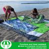 ECCOSOPHY Sandproof Beach Blanket - Oversized Sand Free Beach Mat 9'x10' - Lightweight Outdoor Picnic Blanket Anchored with 4 Corner Sand Pockets & Plastic Stakes - Heat Proof, Quick Drying & Compact view 3