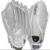 Rawlings | Sure Catch Series Fastpitch Softball Glove | Purple/Grey/White | RHT | 12' view 1