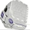 Rawlings | Sure Catch Series Fastpitch Softball Glove | Purple/Grey/White | RHT | 12' view 2