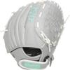 Rawlings | Sure Catch Series Fastpitch Softball Glove | Teal/Grey/White | LHT | 11' view 4