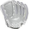 Rawlings Sure Catch Series Fastpitch Softball Glove, Purple/Grey/White, Right Hand Throw, 12.5 inch (SCSB125PU-6/0 12 1/2 BSK/NFC) view 3