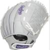 Rawlings Sure Catch Series Fastpitch Softball Glove, Purple/Grey/White, Right Hand Throw, 12.5 inch (SCSB125PU-6/0 12 1/2 BSK/NFC) view 4