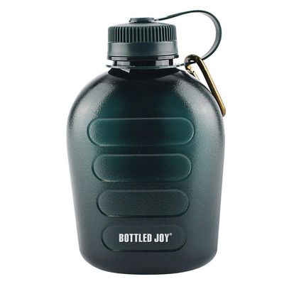 e-dreamstore 1L Water Bottle Military Style Canteen Water Bottle Eco Friendly for Outdoor Travel Recreation Drinking Bottle Kettle for Man 1PC