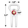 GRAPHICS & MORE The Flash Lightning Bolt Logo Golf Golfing Divot Repair Tool Bottle Opener view 3