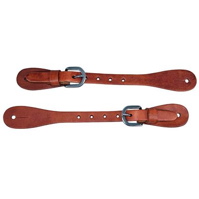 HILASON Mahogany Western Spur Straps Leather | for Women and Men