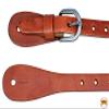 HILASON Mahogany Western Spur Straps Leather | for Women and Men view 2