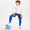 DEVOROPA Youth Boys Compression Thermal Shirt Long Sleeve Fleece Baselayer Soccer Baseball Undershirt White XL view 4