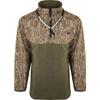 Drake Waterfowl Men's MST Quarter 1/4 Zip Refuge Eqwader Waterproof Windproof Breathable Resistant Outdoor Hunting Jacket view 2