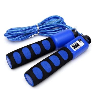 E-Holistic LifeStyle Cotton Counting Jump Rope with Soft Sponge Anti Skid Handle