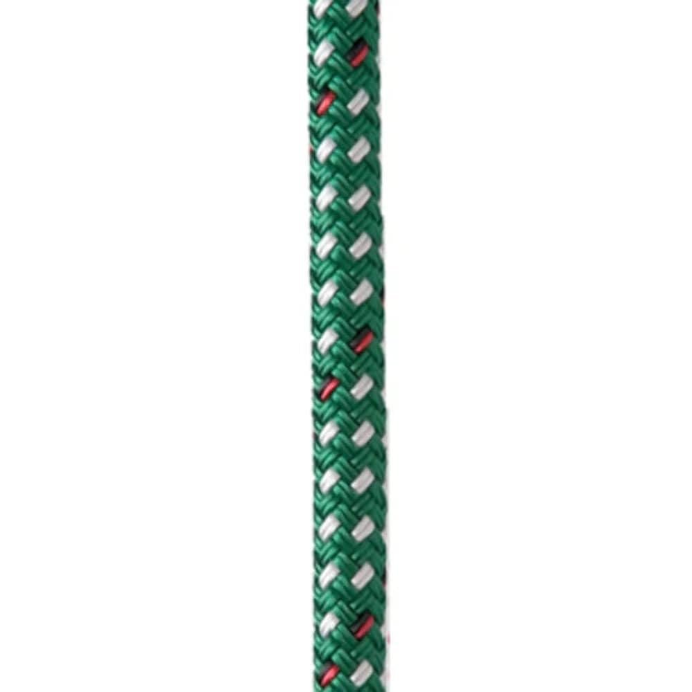 New England Ropes 7/16in - 11mm Endura Braid Solid Green 10 Feet Long