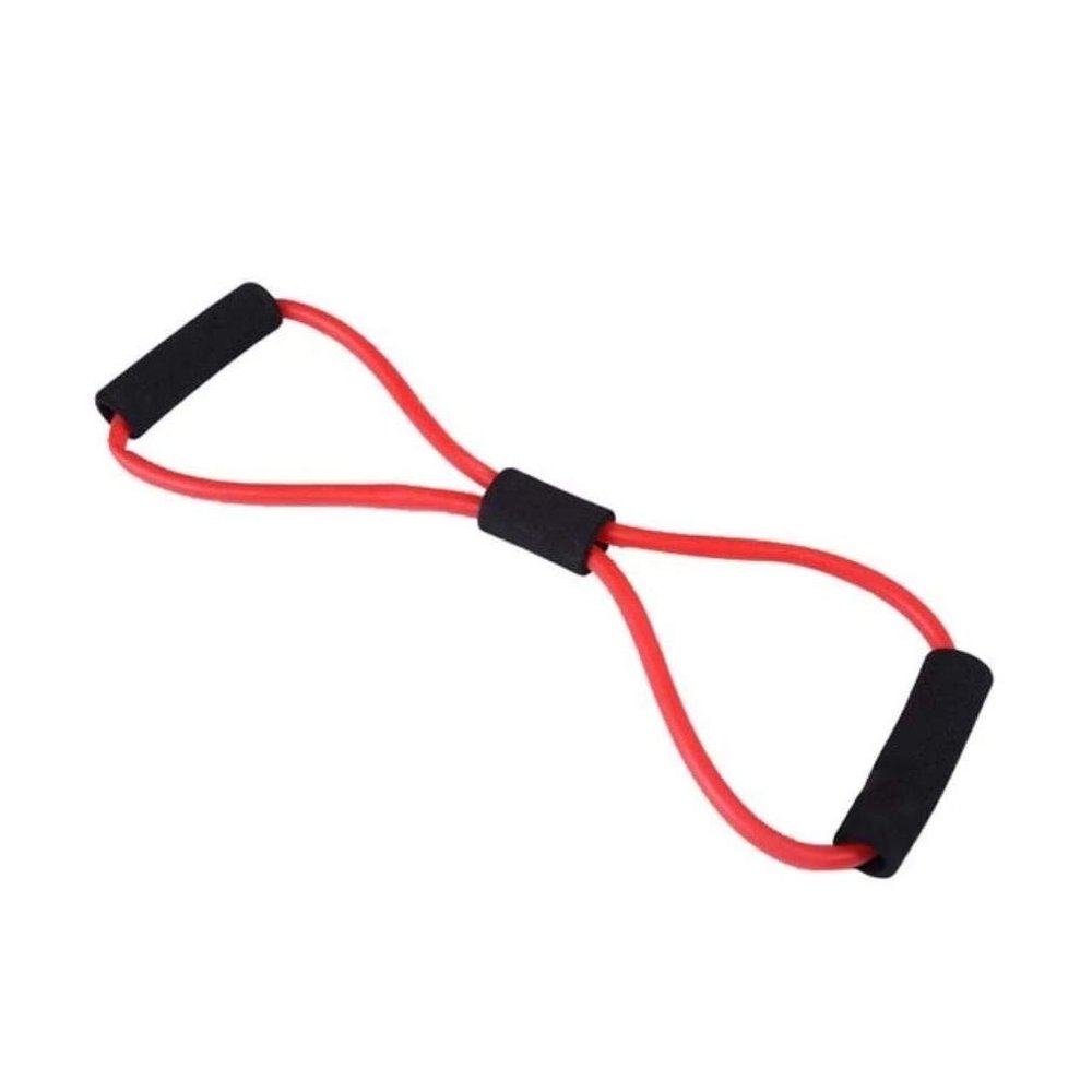 E-Holistic LifeStyle Yoga Resistance Bands Tube Workout Training 8 Word Chest Developer