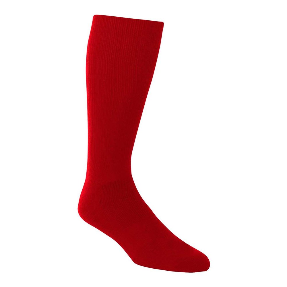 Add-On Performance Soccer Socks Adult X-Large in Scarlet Red