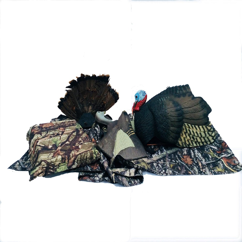 OkeyTrail 3 Pocket Turkey Decoy Bag can Carry 3 Full Size Turkey decoys and More
