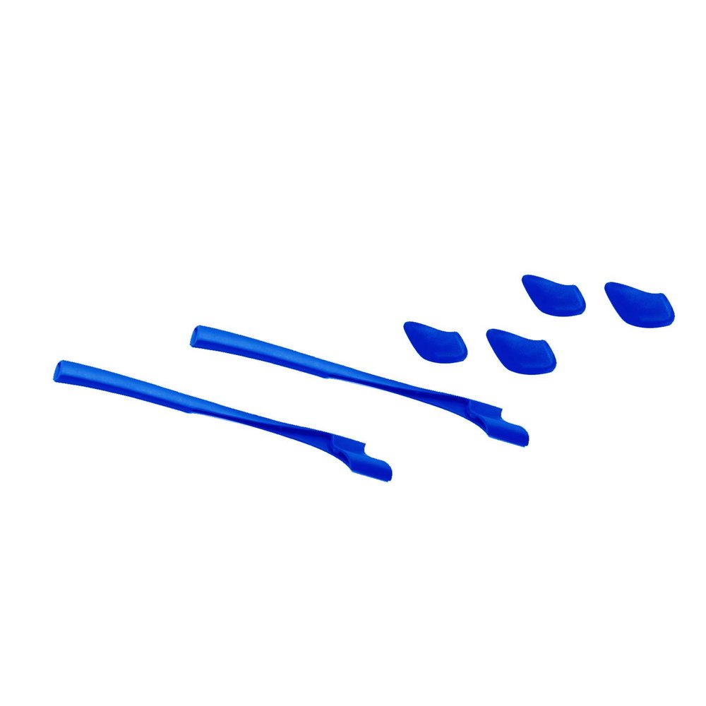 Betterun Blue Replacement Nose Pads Pieces Ear Socks Rubber Kits for Oakley Half Jacket 2.0 XL