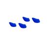 Betterun Blue Replacement Nose Pads Pieces Ear Socks Rubber Kits for Oakley Half Jacket 2.0 XL view 2