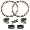 SE Bikes Speedster 29 Inch OEM BMX Durable Wire Bead Replacement Dirt Street Bike Tire Tube Rim Strip Lever Kit Bundle (Black Tan, 29) view 1