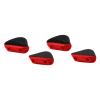 Betterun Red Replacement Nose Pads Pieces for Oakley Fives Squared view 1