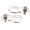 10 Pairs 20pcs Bicycle Missing Link for 6-7-8 Speed Chain, QKURT Professional Reusable Bicycle Chain Link Connector, Steel Bike Chain Link view 3