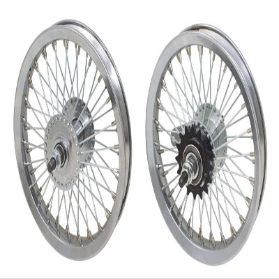 Fenix 12" 52 Spoke Bicycle Wheels (Front & Rear)