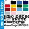 Add-On Performance Soccer Socks Adult medium in Royal Blue view 4