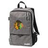 Franklin Sports Chicago Blackhawks Street Pack Backpack - Team Logo Hockey Bag with Hockey Stick Holder - NHL Official Licensed Product view 1