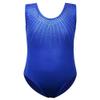 BAOHULU Gymnastics Leotards for Girls Shiny Jewels Kids Athletic Apperal Dance Outfit B199_RoyalBlue_10A view 1