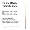 Empire USA Set of 6 Pool Cues 57" Real 4-Prong House Bar Billiard Pool Cue Stick view 2
