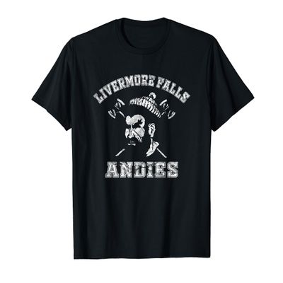 Mens Livermore Falls Andies - Vintage Print (Front and Back) T-Shirt