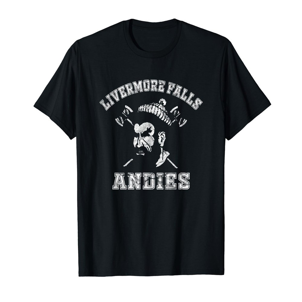 Mens Livermore Falls Andies - Vintage Print (Front and Back) T-Shirt