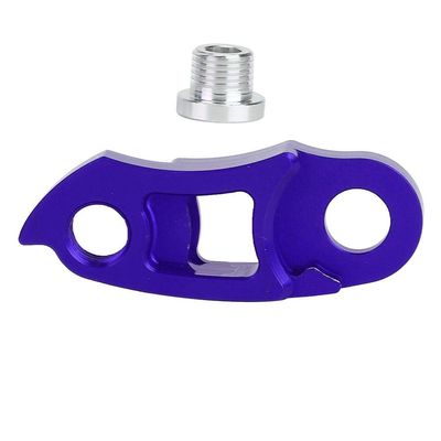 Bike Rear Derailleur Hanger,ycle Rear Derailleur Hanger Extension Frame Gear Tail Hook Extender (Blue)