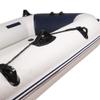 LIOOBO 2Pcs Kayaking Paddle Fixed Frame Awning Sun Shade Mount Bases PVC Paddle Bracket for Speedboat Inflatable Boat Black view 3