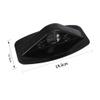 LIOOBO 2Pcs Kayaking Paddle Fixed Frame Awning Sun Shade Mount Bases PVC Paddle Bracket for Speedboat Inflatable Boat Black view 4