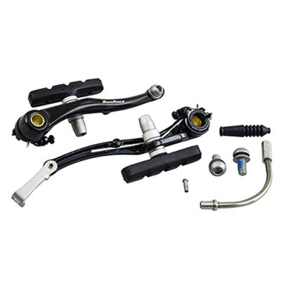 SunRace Brake Caliper VTT-City V-Brake Aluminium Black Front 110mm Elbow 90