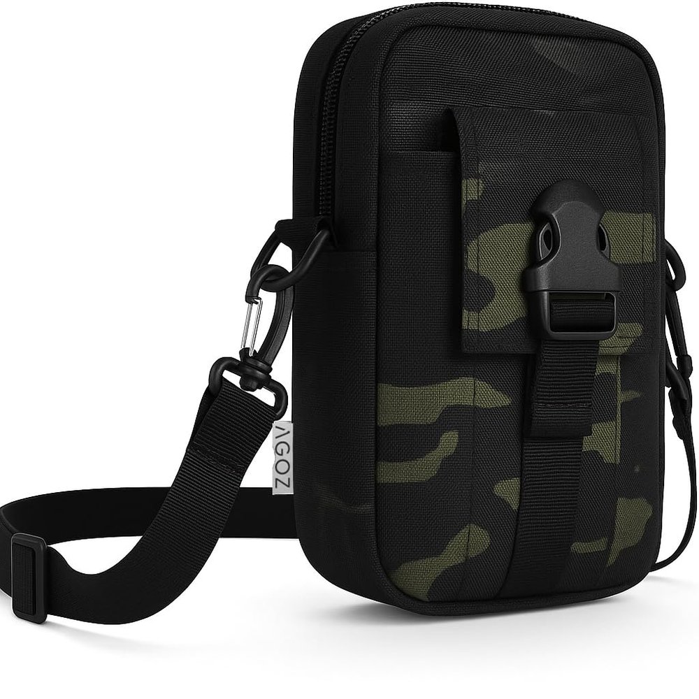 Hiking Utility Bag Case, Agoz Molle Pouch for Garmin GPS Montana 680 750i 700i, Oregon 700 750, inReach Explorer GPSMAP