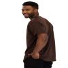 WEIV GEAR Mens Baseball Jersey  Button Down Short Sleeve T-Shirts Active Team Sports Uniforms Plain Tee Hipster Top STS0171 BROWHT 3XL view 3