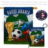 World Cup Saudi Arabia Flags Banner Room Wall Art Flag Poles For Outside House Patio Porch Lawn Garden Stand Tapestry Yard Signs FIFA Gifts Sports Fan Trophy Soccer Game Football Made In USA view 4