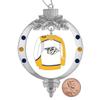 NHL Jersey Ornament (Nashville Predators White) view 1