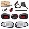 10L0L Golf Cart Headlights and Tail Light Kits for EZGO RXV 08-15 Gas & Electric Carts, 12V Street Legal Lights Kit With Turn Signal Wiring Harness (NOT Fit 2016+ RXV II) view 1